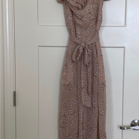 Selfies Leslie women’s Jazz Bardot neckline wide leg split jumpsuit - Picture 9 of 11